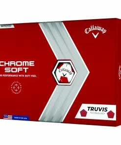Callaway Chrome Soft Truvis Golf Balls - Dozen