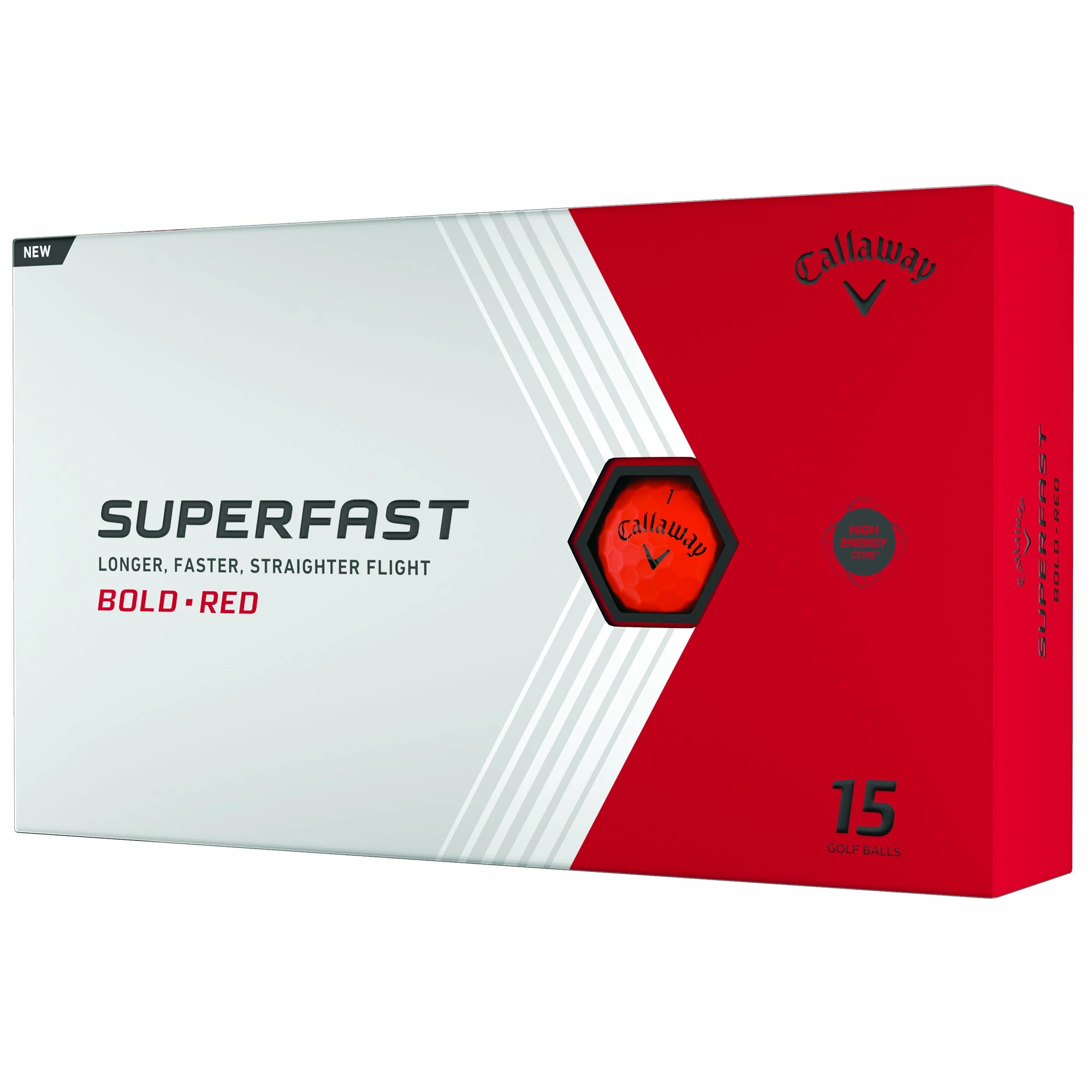 Callaway Superfast BOLD Golf Balls - 15 Pack 1 Callaway Superfast BOLD Golf Balls - 15 Pack
