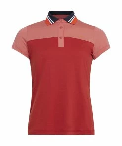 J.Lindeberg J. Lindeberg Kelly Ketchup Womens Golf Polo