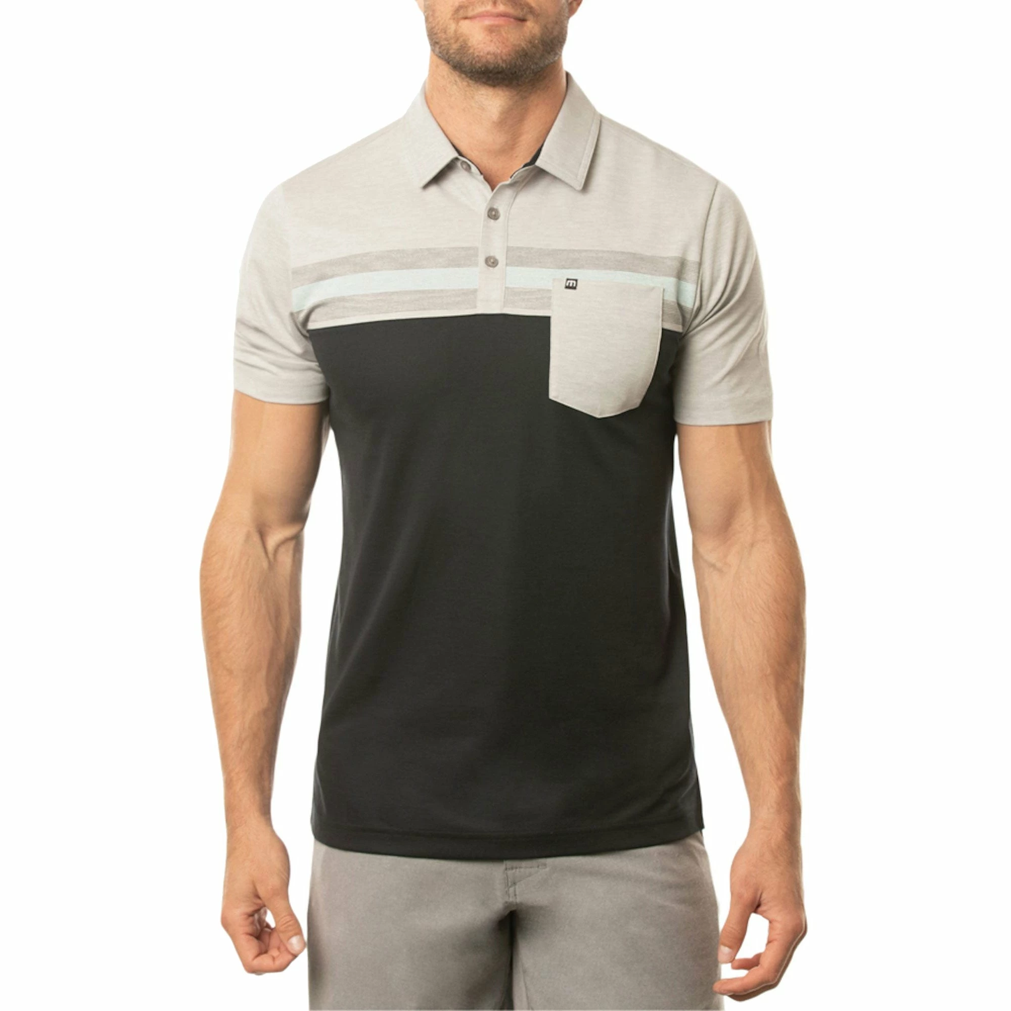 TravisMathew Salad Days Mens Golf Polo 1 TravisMathew Salad Days Mens Golf Polo