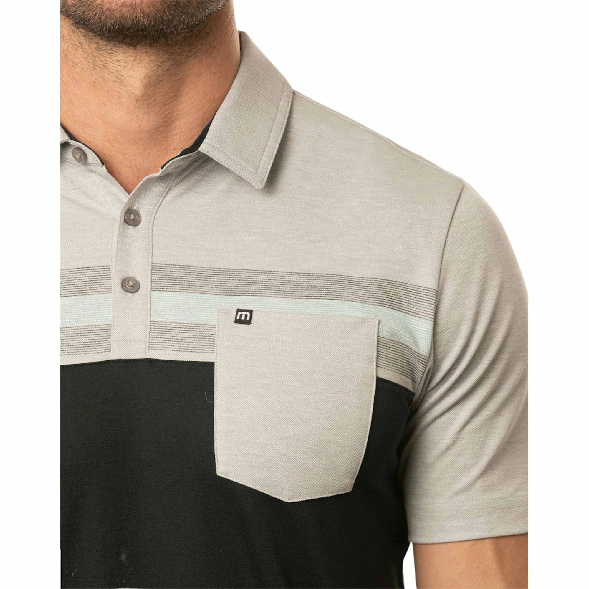 TravisMathew Salad Days Mens Golf Polo 3 TravisMathew Salad Days Mens Golf Polo - Image 3