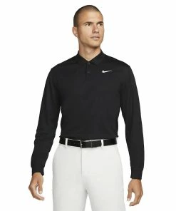 Nike Golf Nike Dri-Fit Victory Mens Long Sleeve Golf Polo