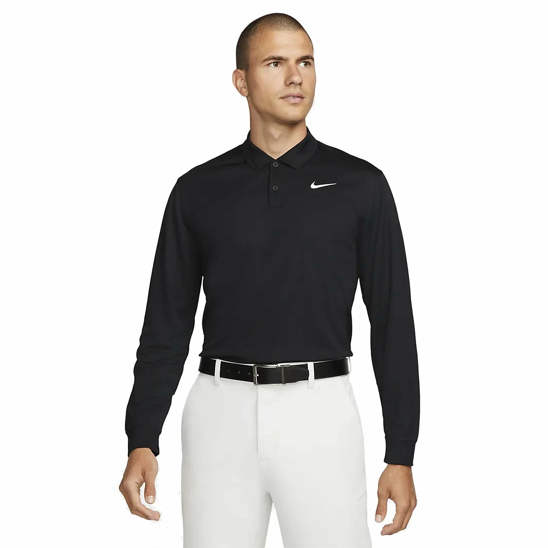 Nike Golf Nike Dri-Fit Victory Mens Long Sleeve Golf Polo 1 Nike Golf Nike Dri-Fit Victory Mens Long Sleeve Golf Polo