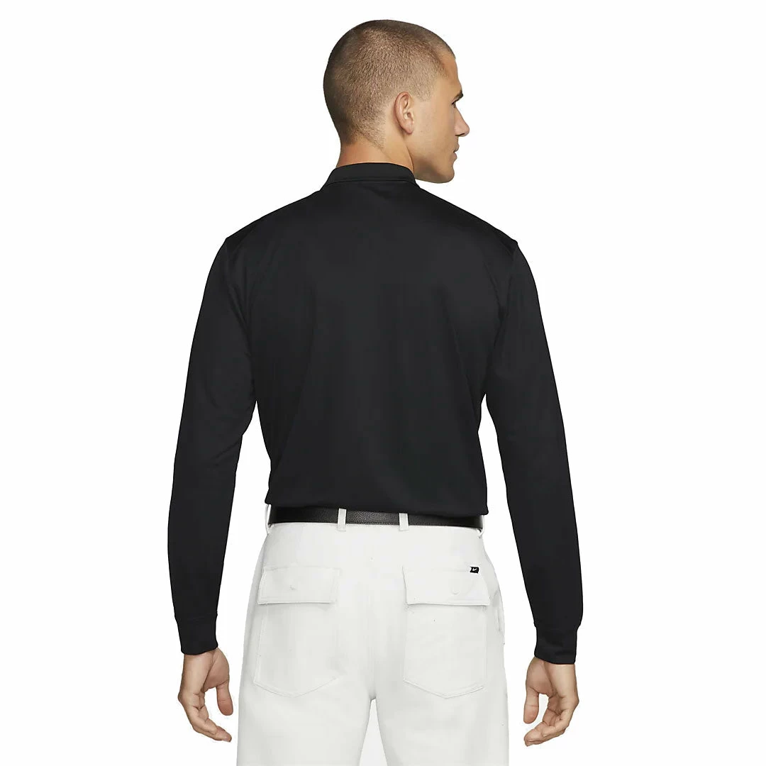 Nike Golf Nike Dri-Fit Victory Mens Long Sleeve Golf Polo 2 Nike Golf Nike Dri-Fit Victory Mens Long Sleeve Golf Polo - Image 2