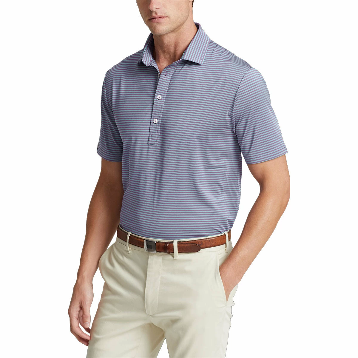 Polo Ralph Lauren RLX Ralph Lauren Lightweight Airflow Jersey Aurora Channel Blue Mens Golf Polo 1 Polo Ralph Lauren RLX Ralph Lauren Lightweight Airflow Jersey Aurora Channel Blue Mens Golf Polo