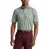 Polo Ralph Lauren RLX Ralph Lauren Lightweight Airflow Jersey Cargo Green Mens Golf Polo