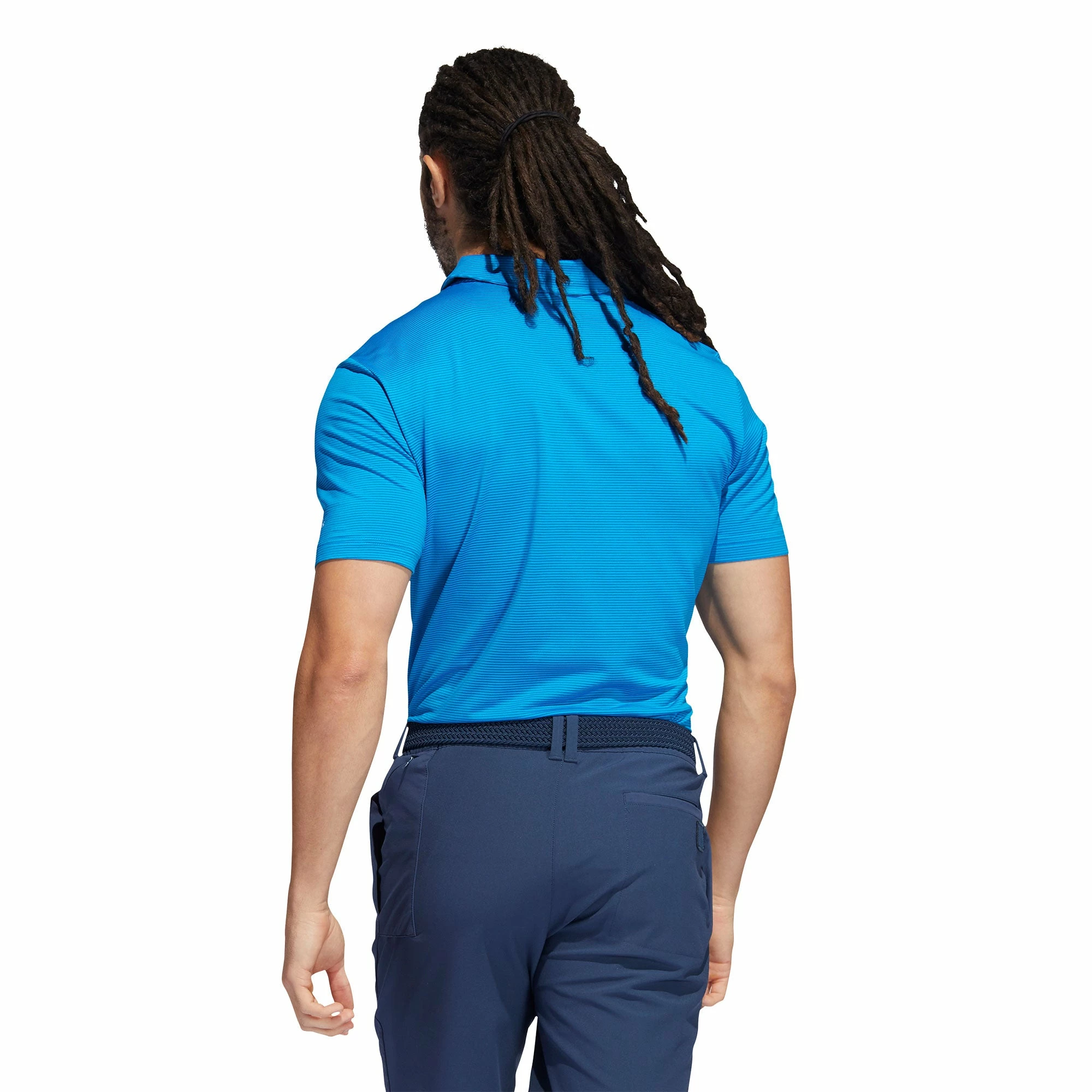 Adidas Golf Adidas Ottoman Stripe Mens Golf Polo 4 Adidas Golf Adidas Ottoman Stripe Mens Golf Polo - Image 4