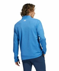 Adidas Golf Adidas Three Stripes Mens Golf 1/4 Zip 7 Adidas Golf Adidas Three Stripes Mens Golf 1/4 Zip -Golf Gloves Sales Store 26931 FOCUSBLUE 1