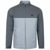 TravisMathew Bite The Bullet Heather Black Mens Golf Jacket