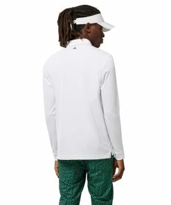 J.Lindeberg J. Lindeberg Tour Tech Mens Long Sleeve Golf Polo -Golf Gloves Sales Store 30678 WHITE0000 1 172dc83b d980 44ae 8cc7 e486a3ccd505