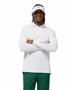 J.Lindeberg J. Lindeberg Tour Tech Mens Long Sleeve Golf Polo -Golf Gloves Sales Store 30678 WHITE0000 6a55b92b 4c84 4793 9db2 e06925e78318