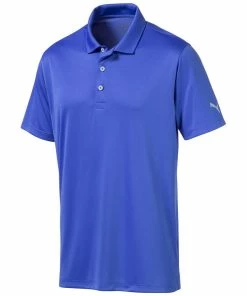 PUMA Golf Puma Rotation Mens Golf Polo -Golf Gloves Sales Store 577875 13DAZZLIINGBL
