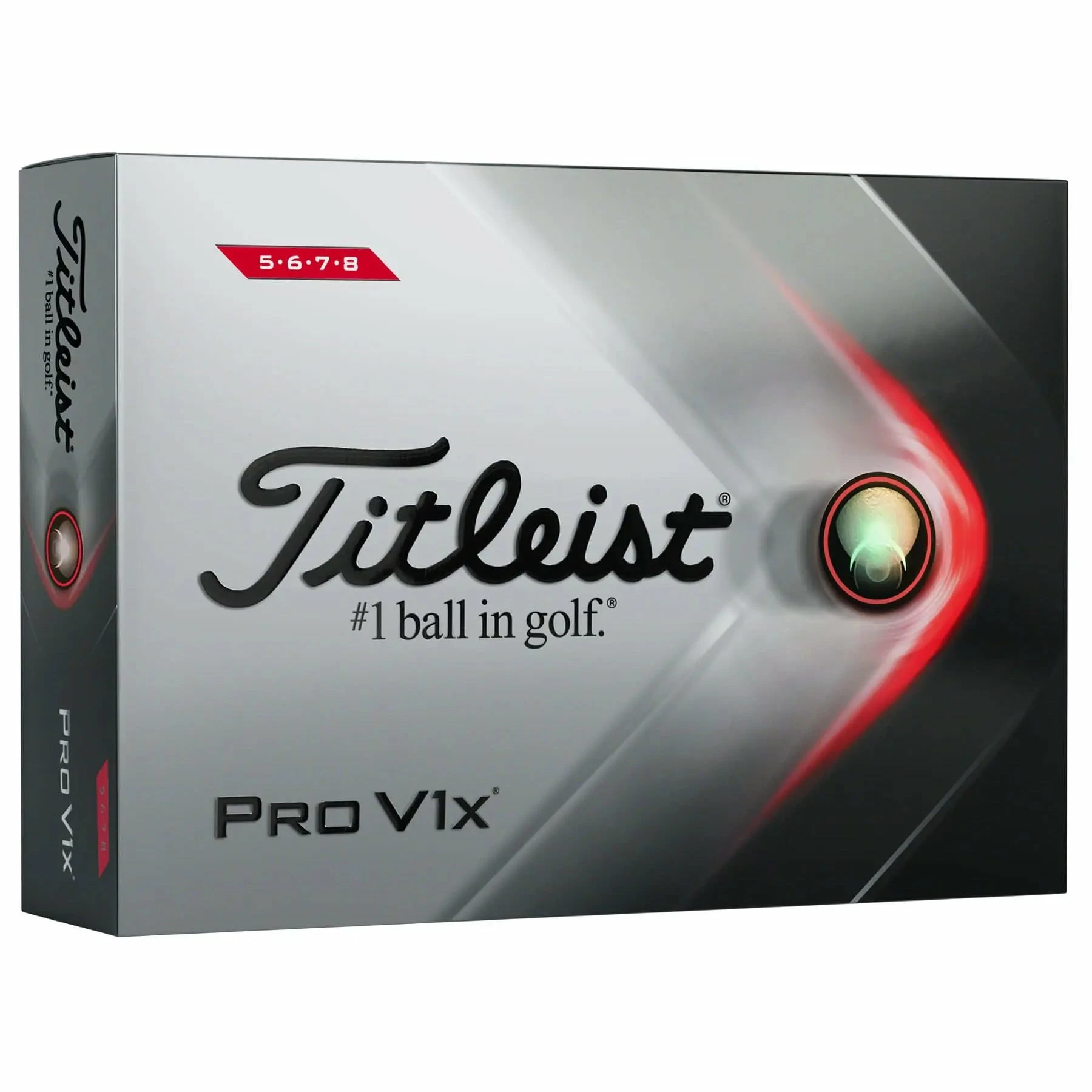 Titleist Pro V1x High Number Golf Balls - Dozen 1 Titleist Pro V1x High Number Golf Balls - Dozen