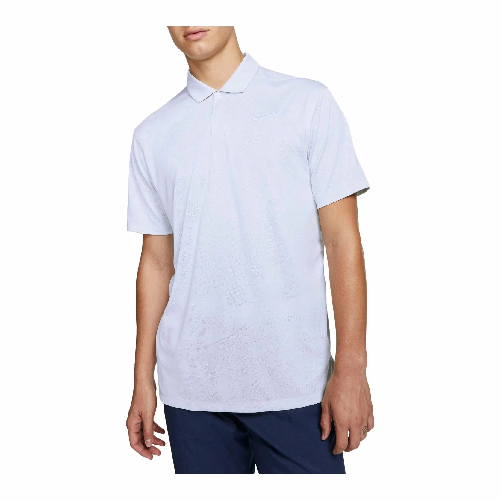 Nike Golf Nike Vapor Jacquard Mens Golf Polo 3 Nike Golf Nike Vapor Jacquard Mens Golf Polo - Image 3