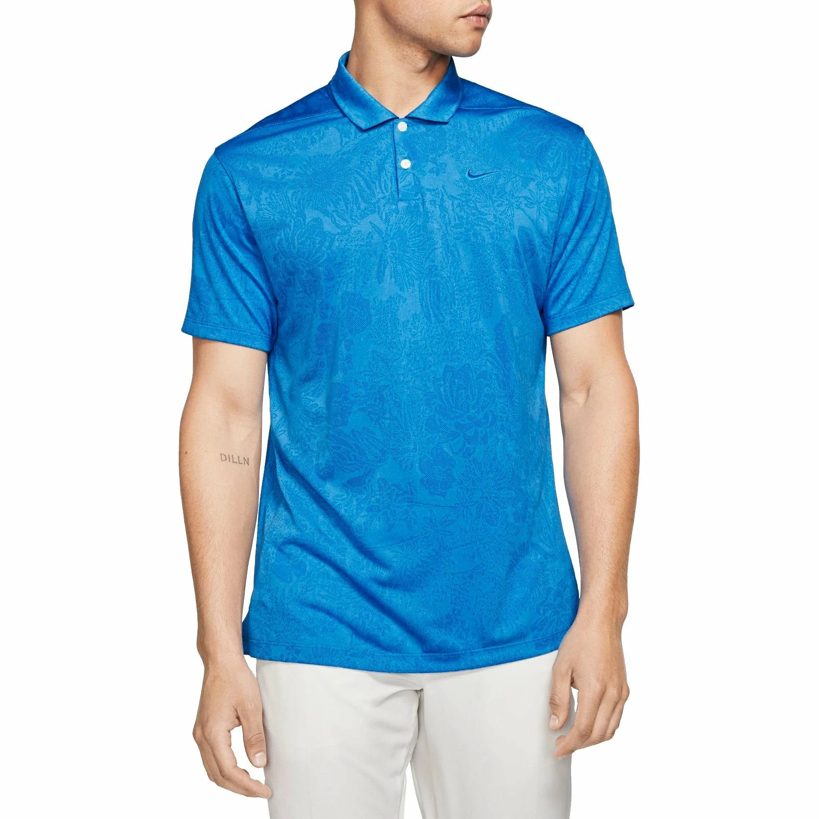 Nike Golf Nike Vapor Jacquard Mens Golf Polo 5 Nike Golf Nike Vapor Jacquard Mens Golf Polo - Image 5