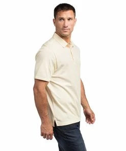 TravisMathew Classy Mens Golf Polo -Golf Gloves Sales Store CLASSY HTHPALEBANANA 1