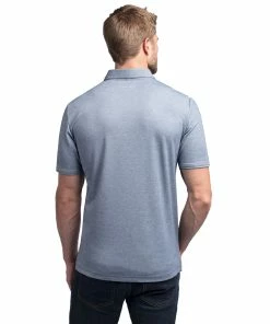 TravisMathew Classy Mens Golf Polo -Golf Gloves Sales Store CLASSY HTHVINTINDIGO 2