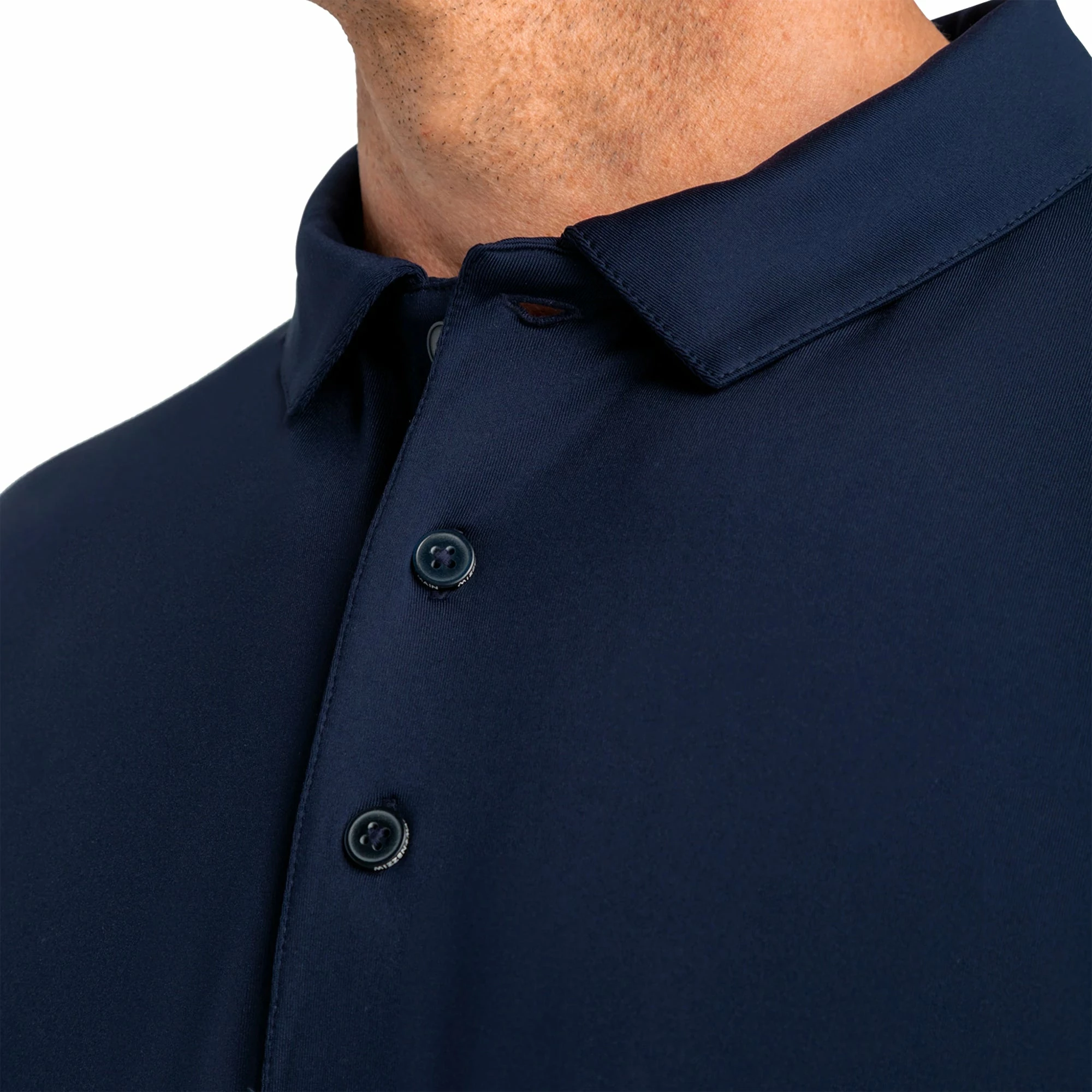 Mizzen + Main Phil Mickelson Navy Mens Golf Polo 3 Mizzen + Main Phil Mickelson Navy Mens Golf Polo - Image 3