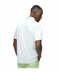 Devereux Proper Threads Monaco Mens Golf Polo -Golf Gloves Sales Store RD1856 WHITE 1