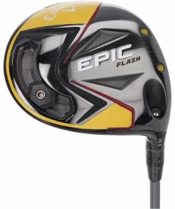 New And Used Callaway Epic Flash UDesign Yellow/Red Driver Golf Clubs