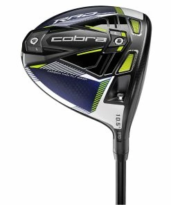 New And Used Cobra RADSpeed Gloss Turbulence Gray/Turbo Yellow Driver Golf Clubs